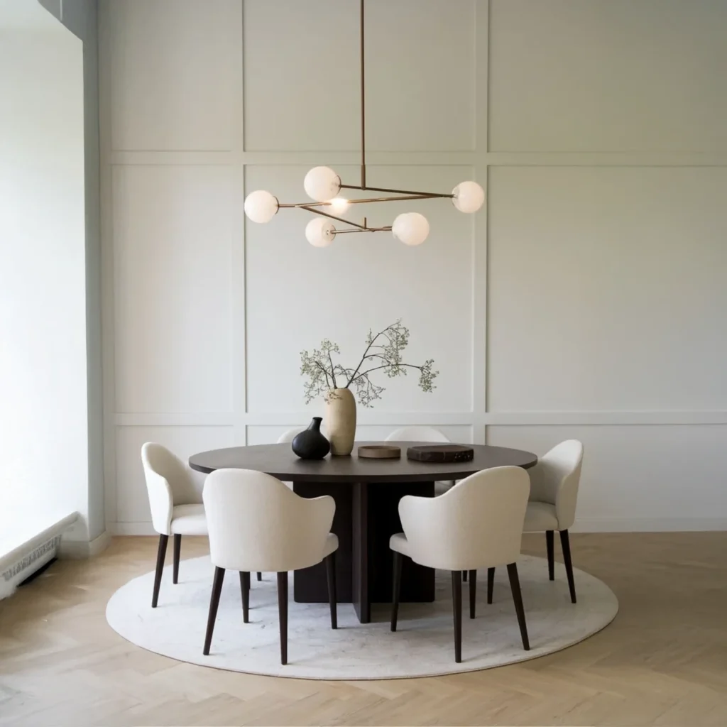 Juego de Comedor 6 Sillas Brenda Marfil