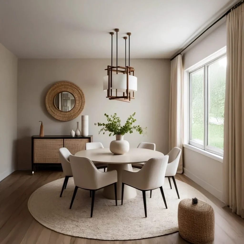 Juego de Comedor 6 Sillas Josefina Blanco