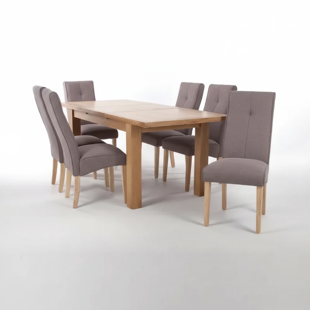 Juego de Comedor 6 Sillas Libia Cocoa