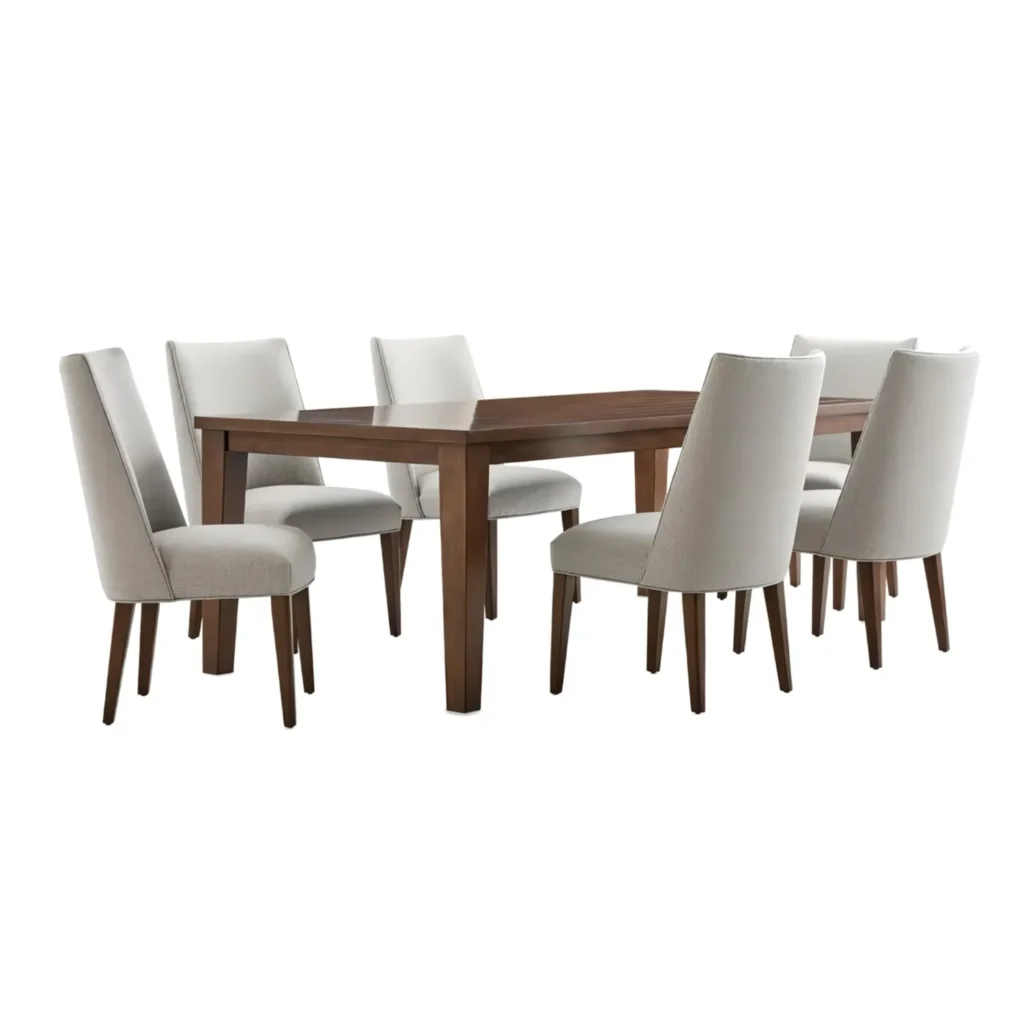 Juego de Comedor 6 Sillas Mike Crudo