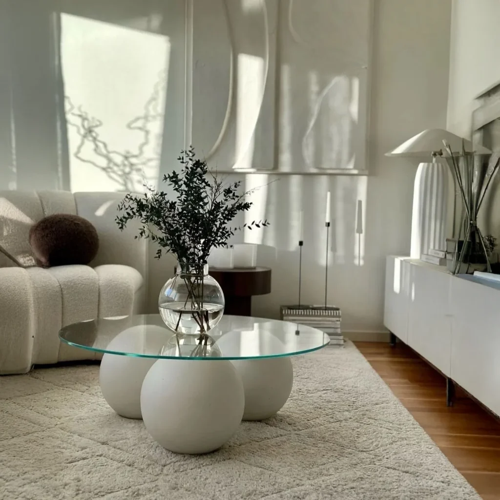 Mesa de Centro Alaska Vidrio