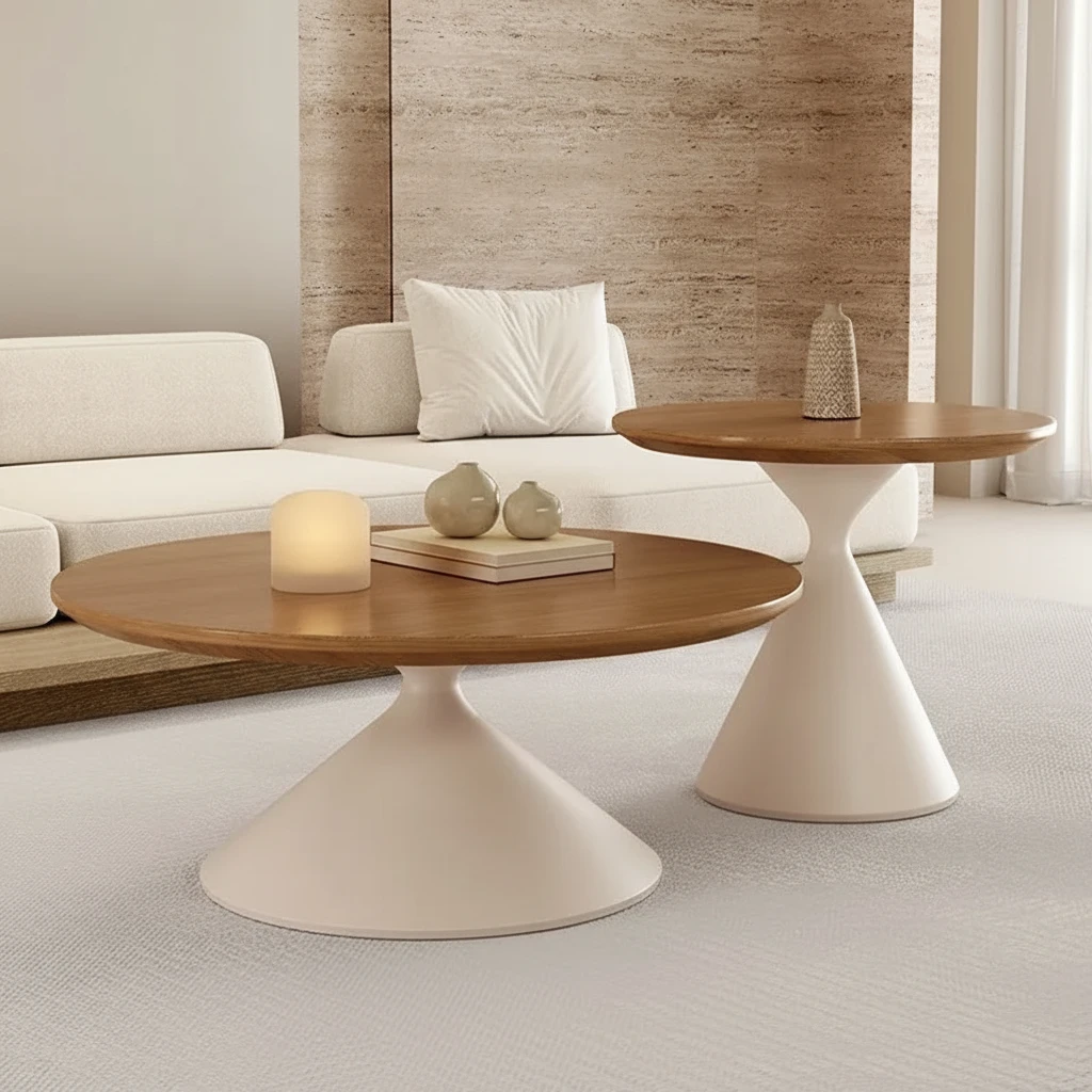 Mesa de Centro Vania Nogal Claro