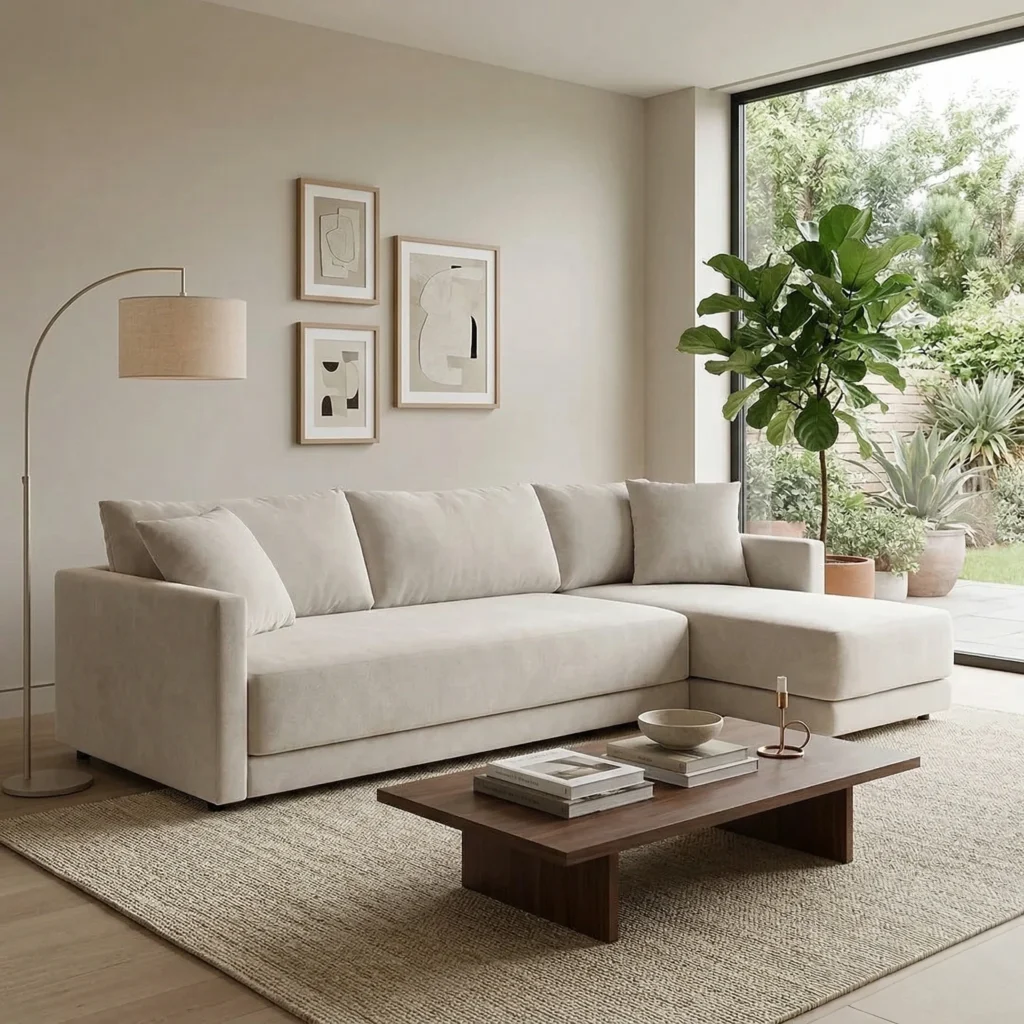 Sala Seccional Alejandra Beige Claro