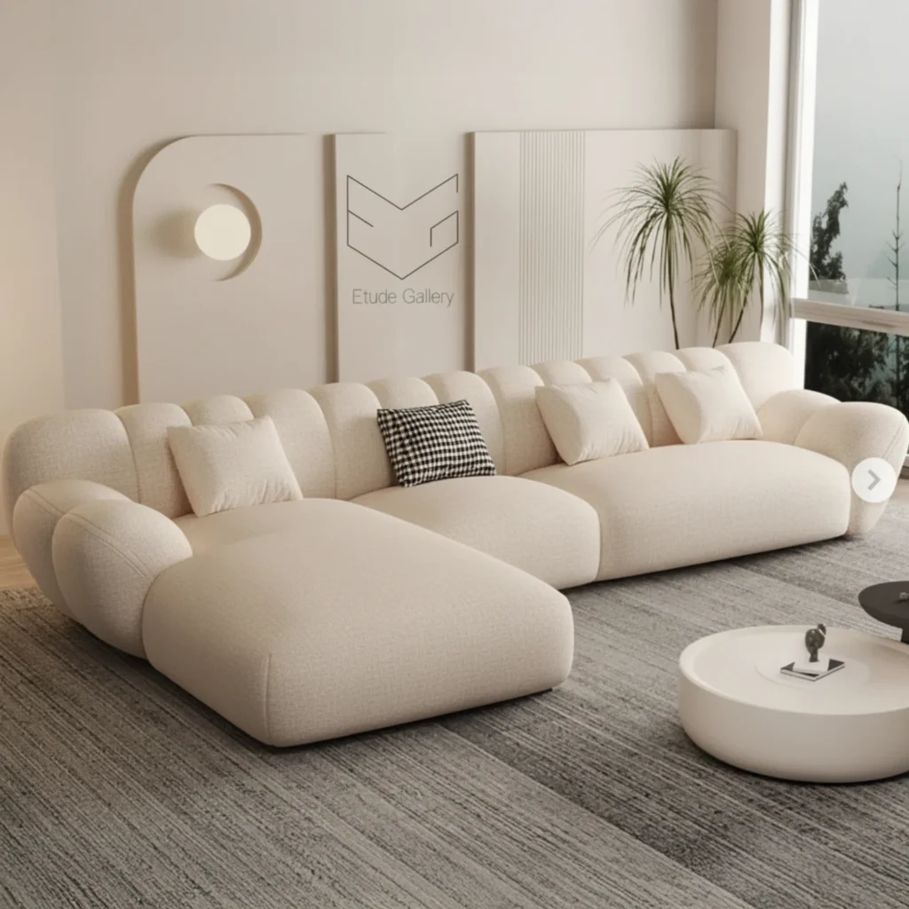 Sala Seccional Cloudine Beige
