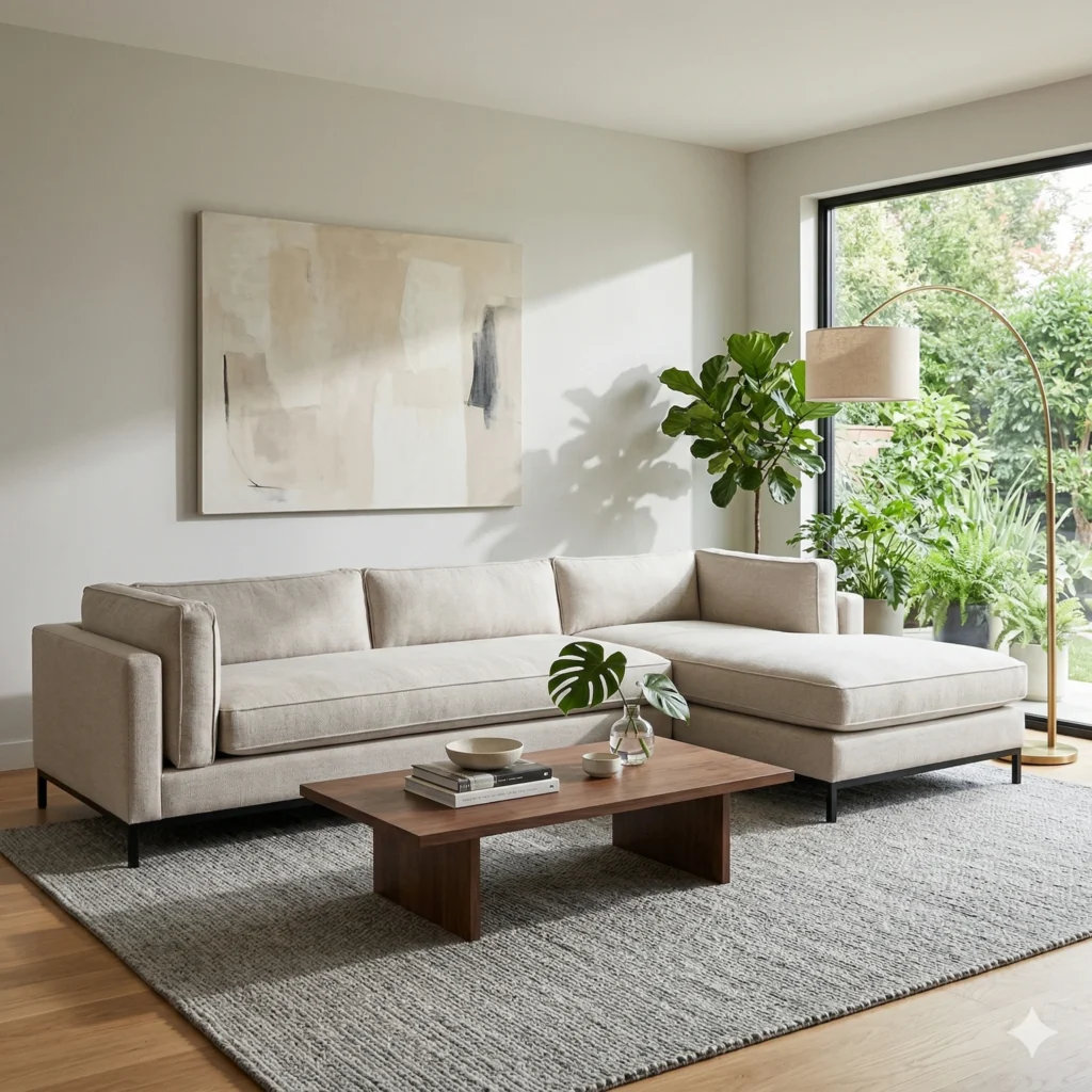 Sala Seccional Darla Beige