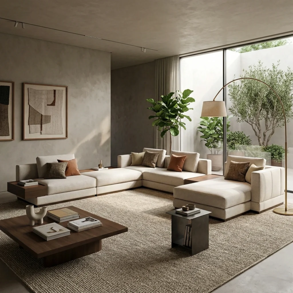 Sala Seccional Nubia Beige
