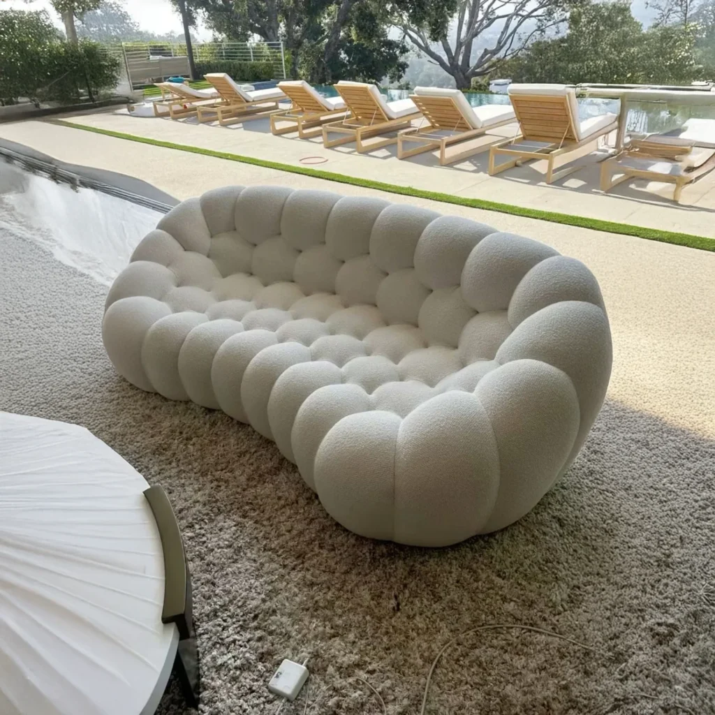 Sala Sofá Lorena Blanco