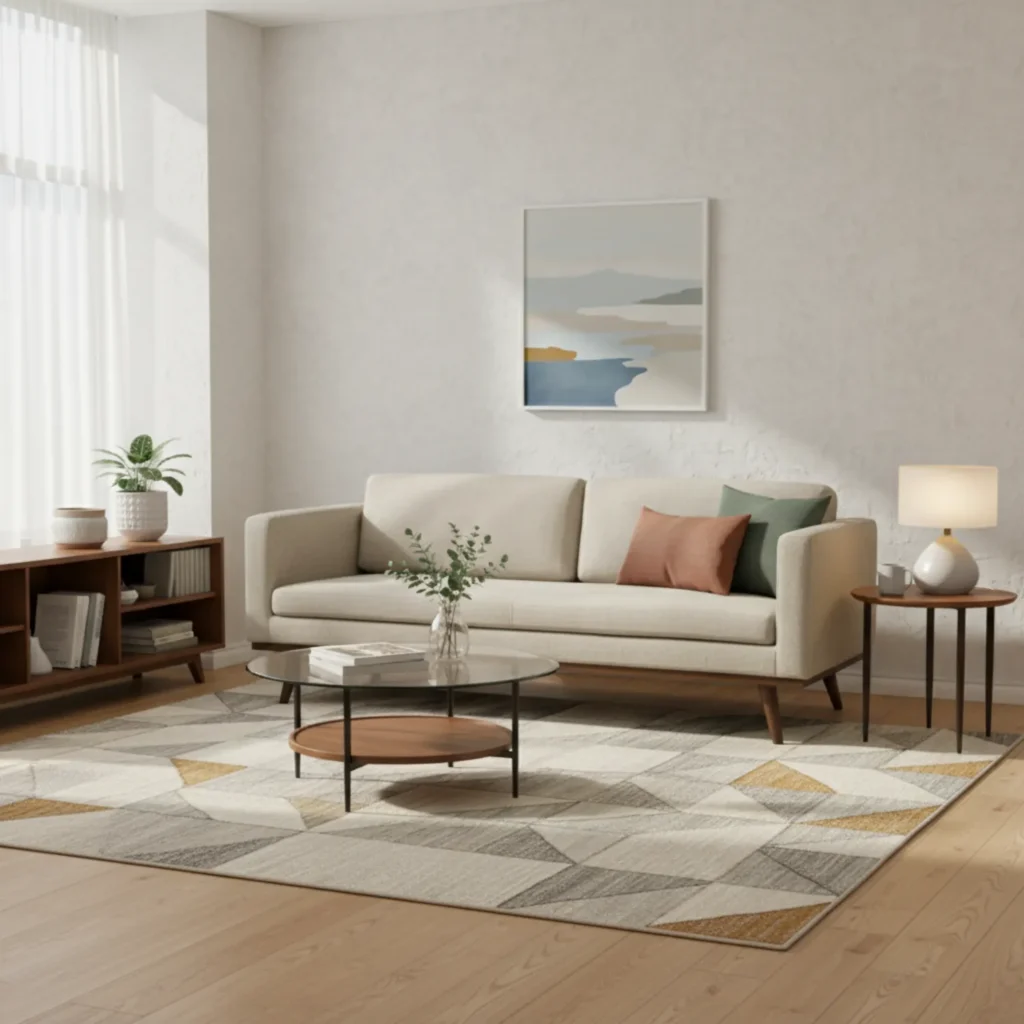 Sala Sofá Melva Beige