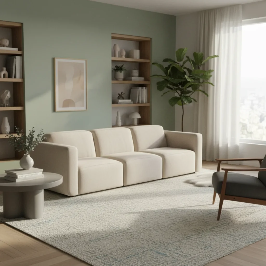 Sala Sofá Penélope Beige